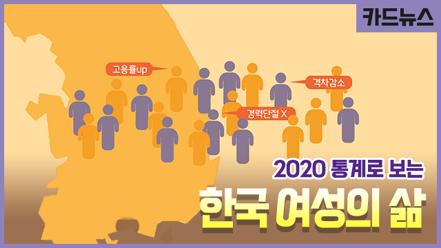 2020 통계로 보는 한국 여성의 삶